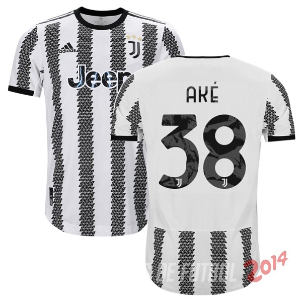 NO.38 Aké de Camiseta Del Juventus Primera Equipacion 2022/2023