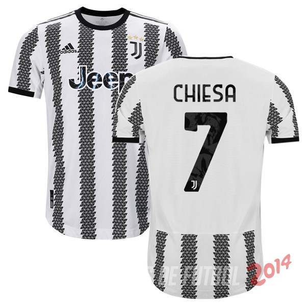NO.7 Chiesa de Camiseta Del Juventus Primera Equipacion 2022/2023