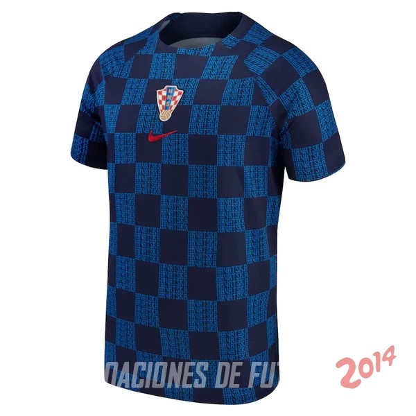 Tailandia Camiseta De Croacia de la Seleccion Previo al partido Copa del mundo 2022