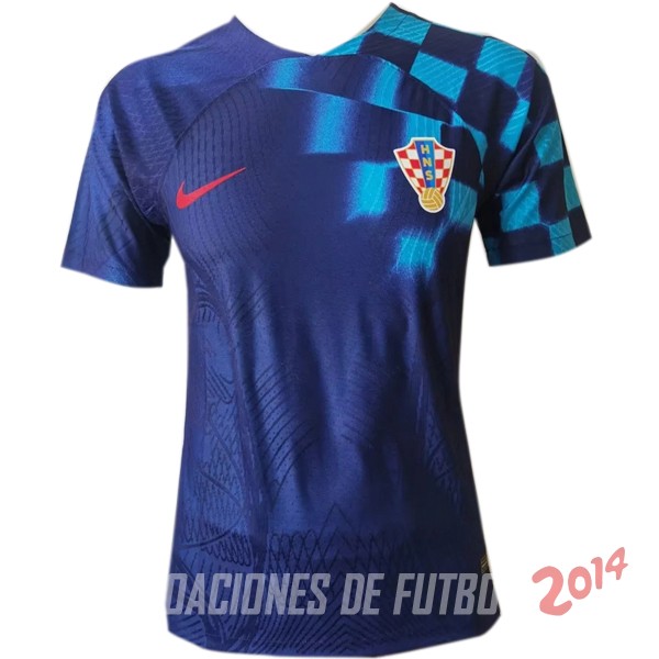 Tailandia Camiseta De Croacia de la Seleccion Seconda Jugadores Copa del mundo 2022