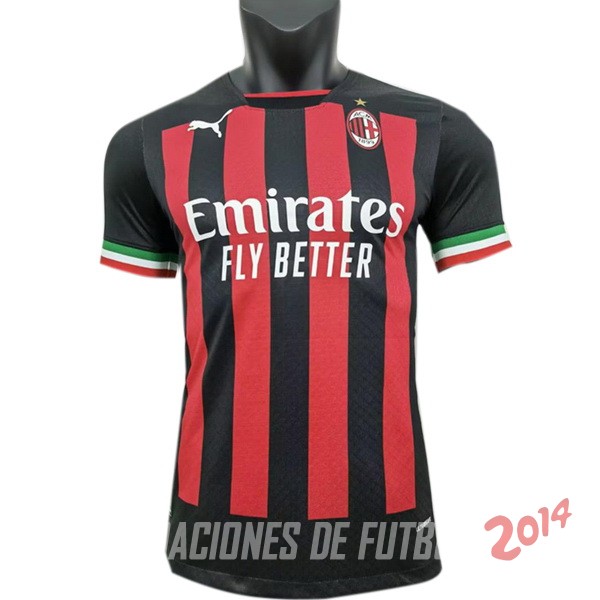 Tailandia Camiseta Del AC Milan Primera Jugadores 2022/2023