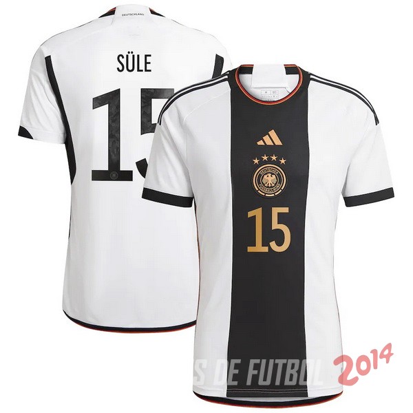 NO.15 Süle Camiseta De Alemania Primera Copa del mundo 2022