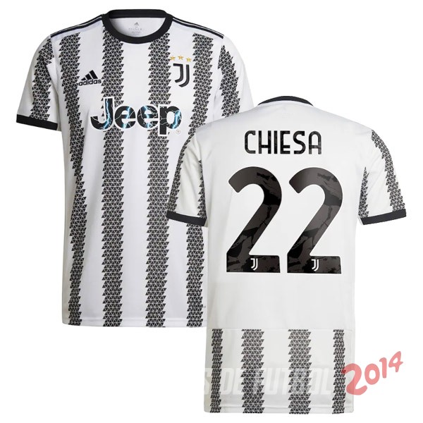 NO.22 Chiesa de Camiseta Del Juventus Primera Equipacion 2022/2023