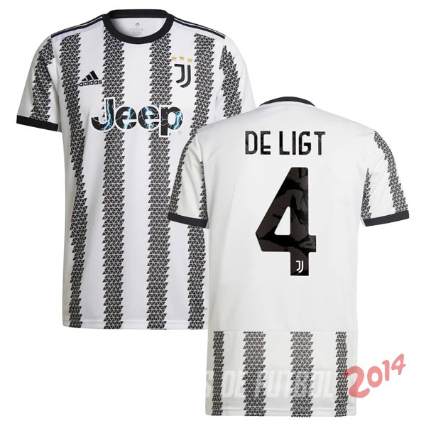 NO.4 De Ligt de Camiseta Del Juventus Primera Equipacion 2022/2023