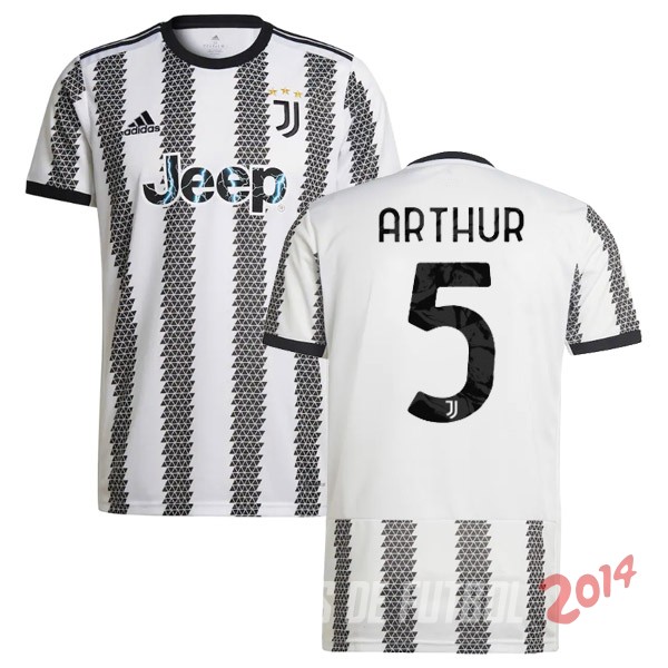 NO.5 Arthur de Camiseta Del Juventus Primera Equipacion 2022/2023