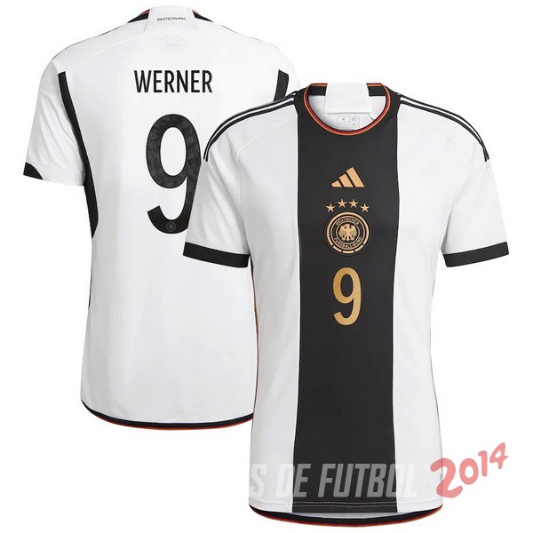 NO.9 Werner Camiseta De Alemania Primera Copa del mundo 2022