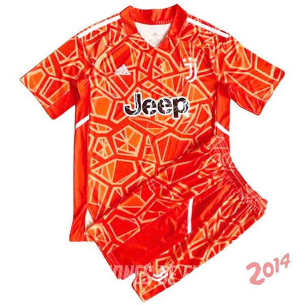 Camiseta Del Camiseta Juventus Conjunto Completo Hombre Portero 2022/2023 Naranja