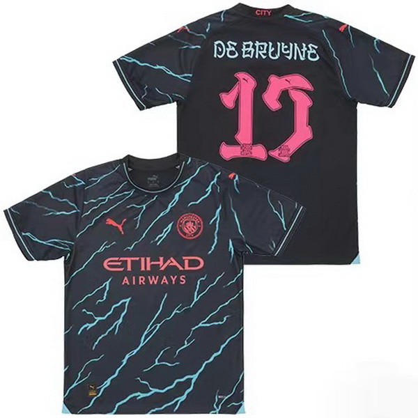 NO.17 De Bruyne de Tailandia Camiseta Del Manchester City Segunda 2023/2024