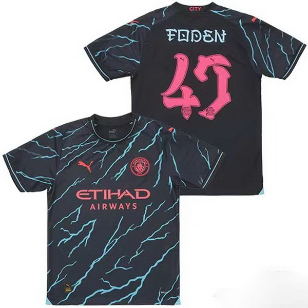 NO.47 Foden de Tailandia Camiseta Del Manchester City Segunda 2023/2024