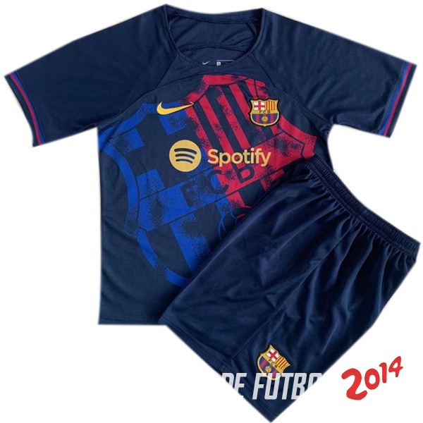 Camiseta Del Conjunto Completo FC Barcelona Ninos 2023/2024