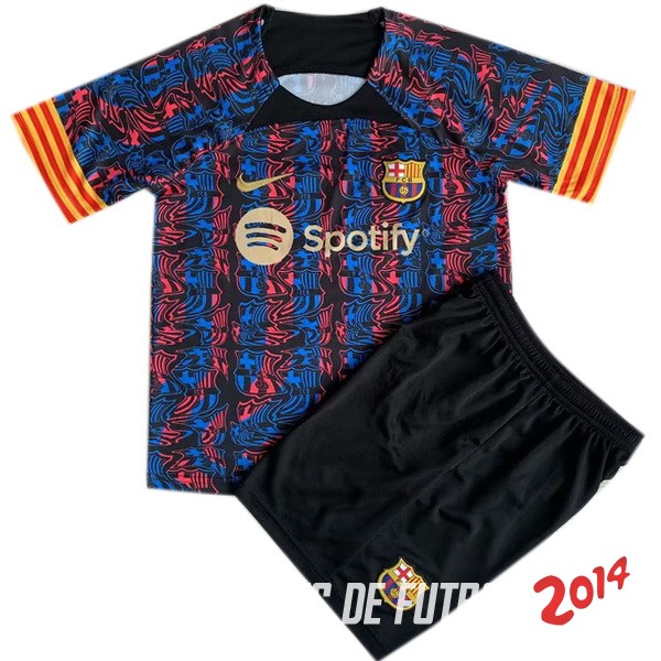 Camiseta Del Conjunto Completo FC Barcelona Ninos 2023/2024