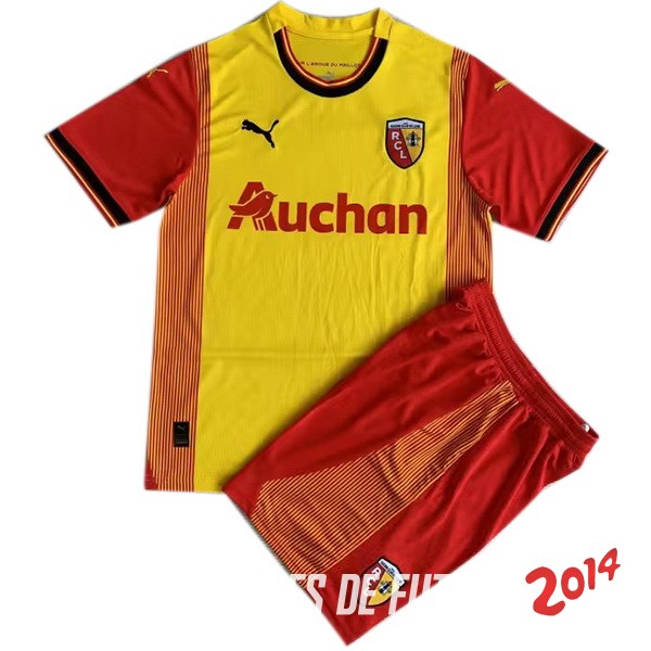 Camiseta Del Conjunto Completo RC Lens Nino Primera 2023/2024