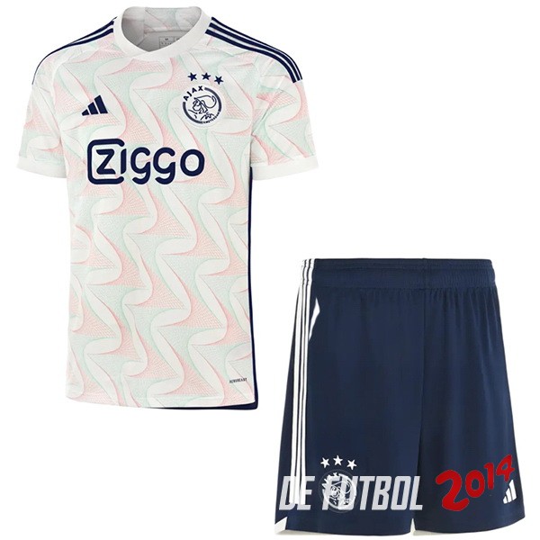 Camiseta Del Conjunto Completo Ajax Nino Segunda 2023/2024