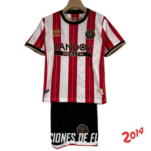 Camiseta Del Conjunto Completo Sheffield United Ninos Especial Rojo 2022/2023