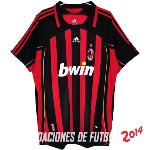 Retro Camiseta De AC Milan Primera 2006/2007