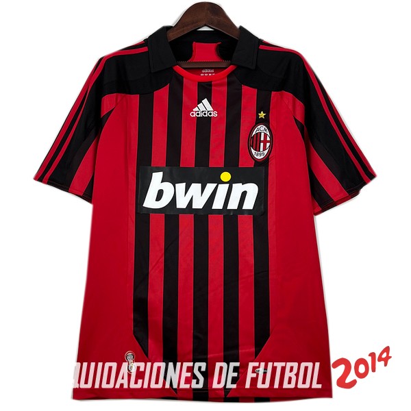 Retro Camiseta De AC Milan Primera 2007/2008