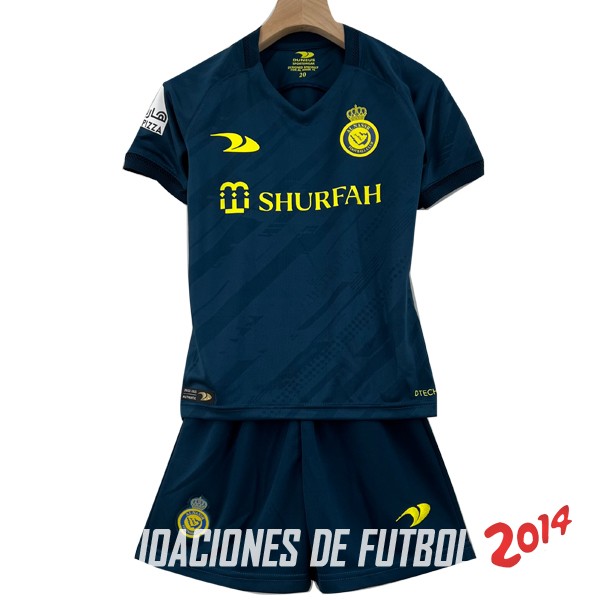 Camiseta Del Conjunto Completo Al-Nassr FC Nino Segunda 2023/2024