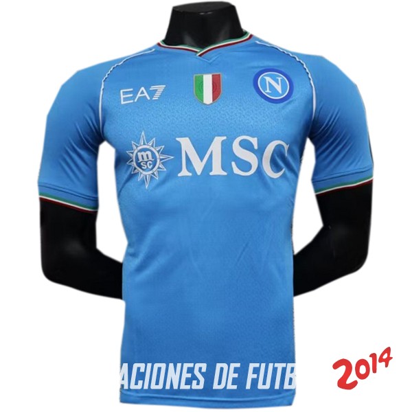 Tailandia Camiseta Del Napoli Primera Jugadores 2023/2024