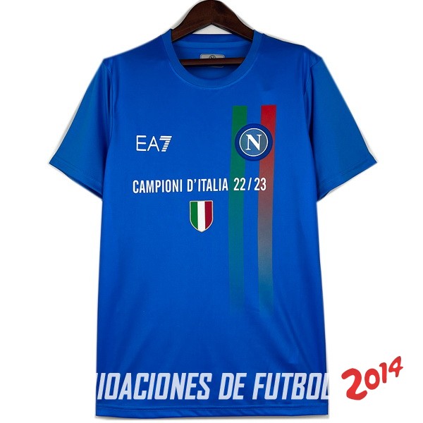 Tailandia Camiseta Del Napoli Especial 2023/2024 II Azul