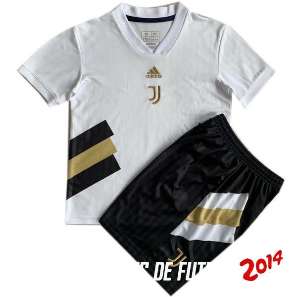 Camiseta Del Conjunto Completo Hombre Juventus Especial 2023/2024 Blanco Negro