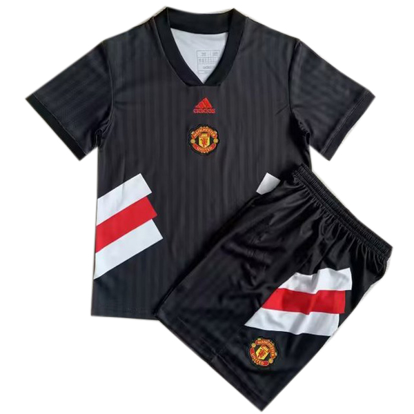 Camiseta Del Conjunto Completo Manchester United Nino Especial Negro 2023/2024