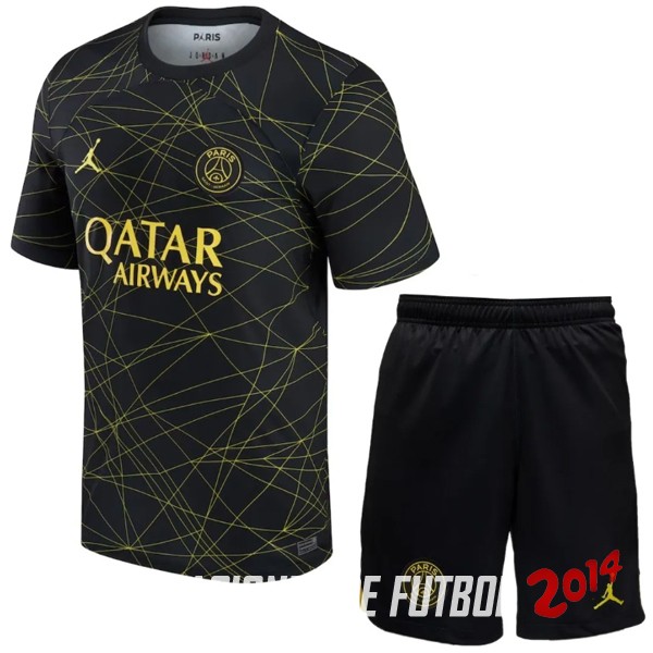 Camiseta Del Conjunto Completo Paris Saint Germain Ninos Cuarta 2022/2023
