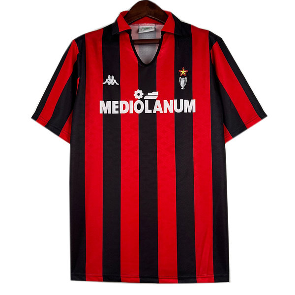 Retro Camiseta De AC Milan Primera 1989/1990