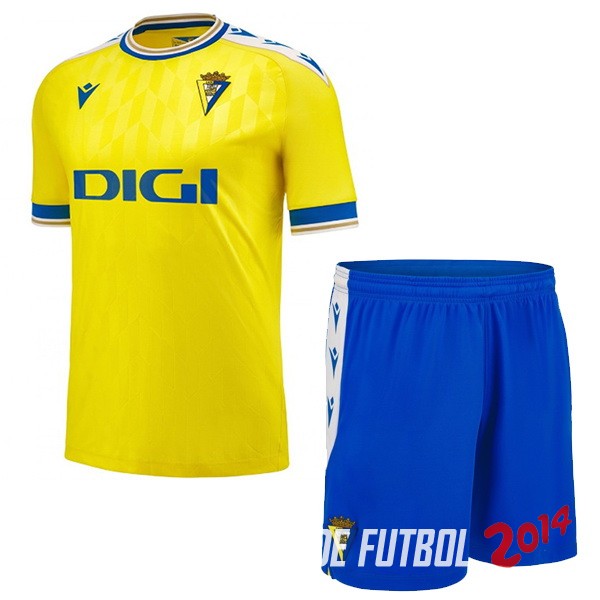 Camiseta Del Conjunto Completol Cadiz Nino Primera 2023/2024