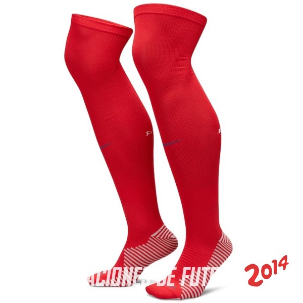 Camiseta Del Atletico Madrid Calcetines Primera 2023/2024