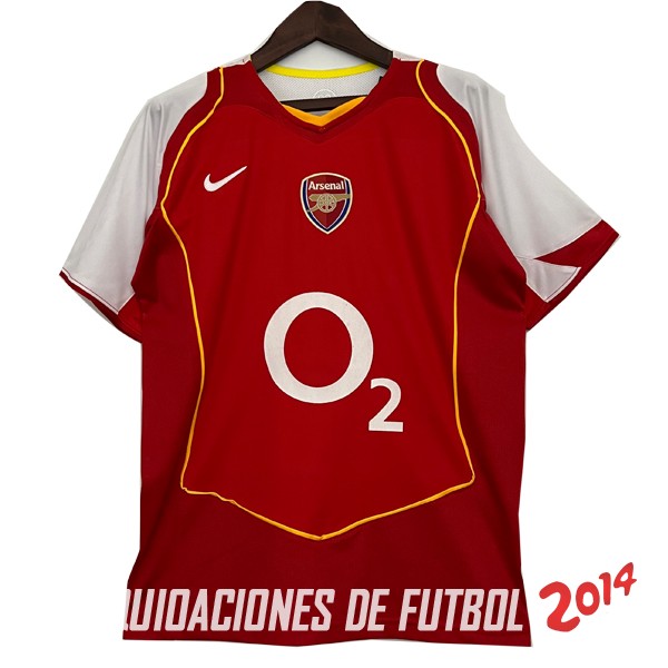 Retro Camiseta De Arsenal Primera 2004/2005
