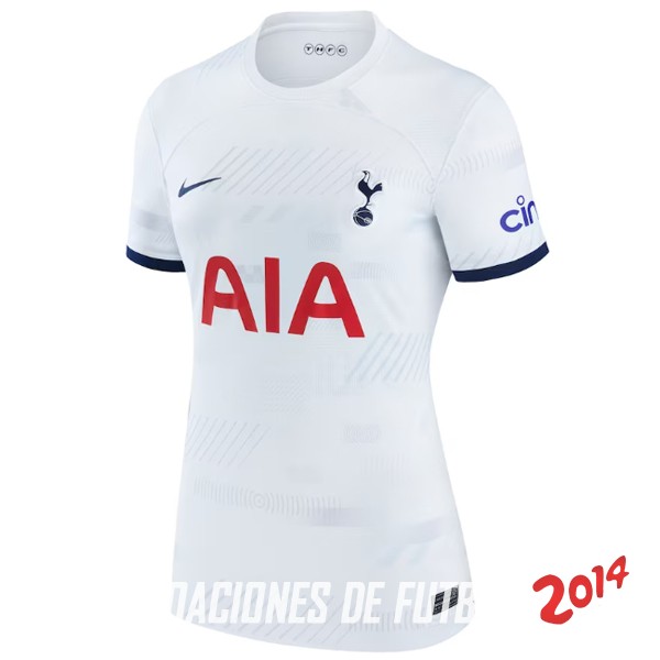 Camiseta Del Tottenham Hotspur Mujer Primera 2023/2024