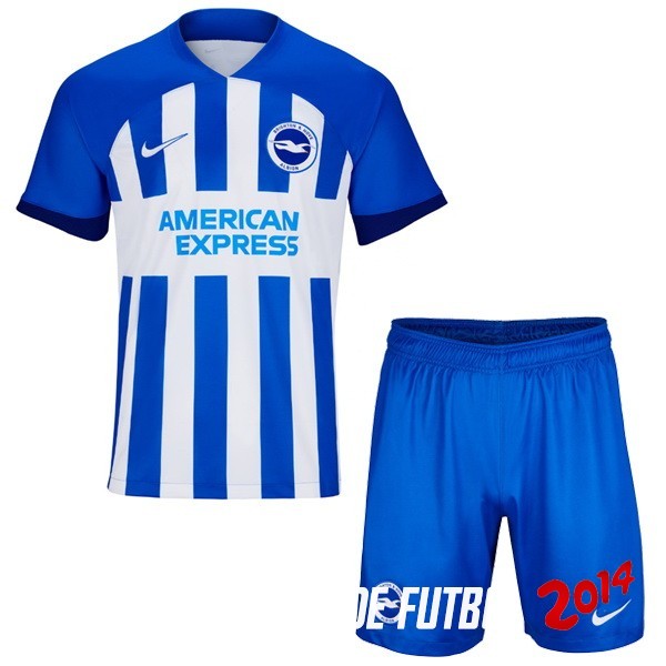 Camiseta Del Conjunto Completo Hombre Brighton & Hove Albion Primera 2023/2024