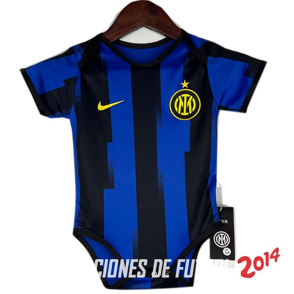 Camiseta Del Inter Milan Nino Onesies Primera 2023/2024