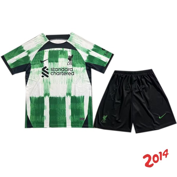 Camiseta Del Conjunto Completo Liverpool Nino 2023/2024