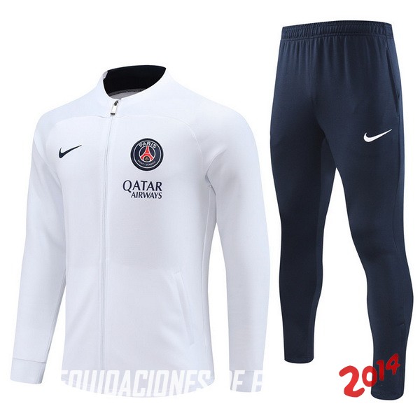 Chandal Paris Saint Germain Ninos Blanco I Azul 2022/2023