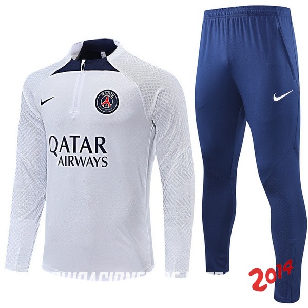 Chandal Paris Saint Germain Ninos Blanco Azul 2022/2023
