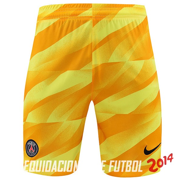 Camiseta Del Paris Saint Germain Pantalones Portero Amarillo 2023/2024