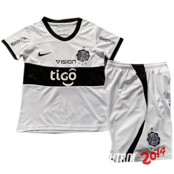 Camiseta Del Conjunto Completo Club Olimpia Nino Segunda 2023/2024
