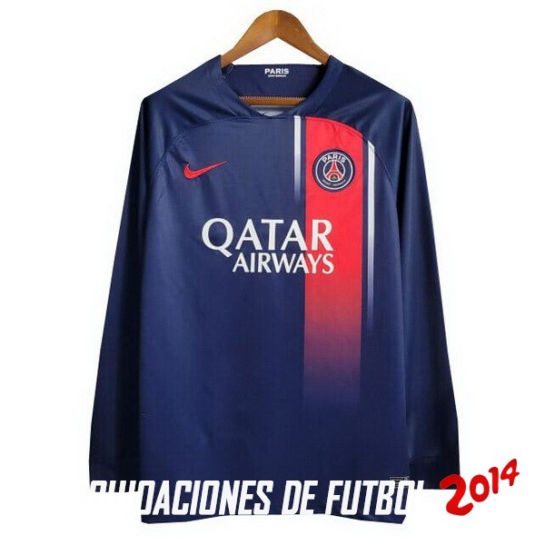 Tailandia Camiseta Del Paris Saint Germain Primera Manga Larga 2023/2024