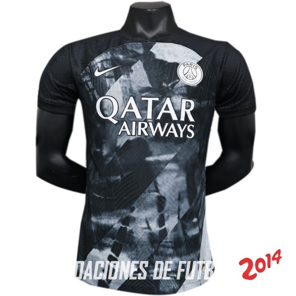 Tailandia Jugadores Camiseta Del Paris Saint Germain Especial Gris Negro 2023/2024