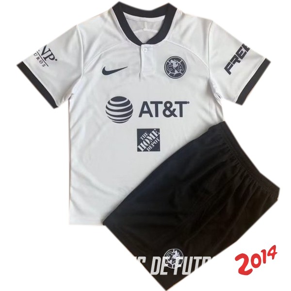 Camiseta Del Conjunto Completo Club América Nino Segunda 2022/2023