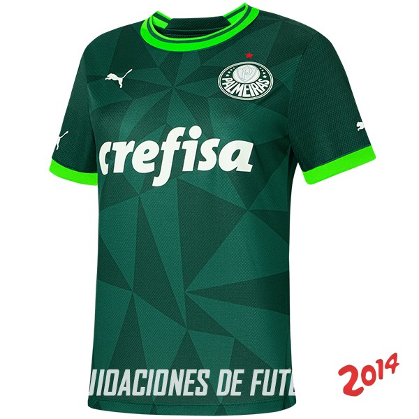 Camiseta Del SE Palmeiras Mujer Primera 2023/2024
