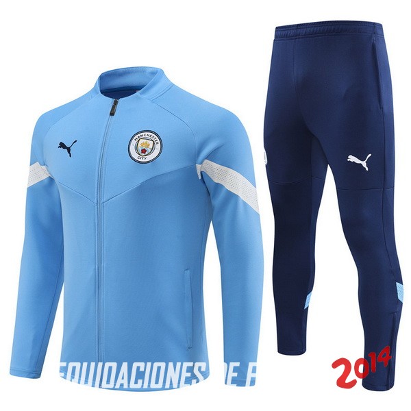 Chandal Del Conjunto Completo Manchester City Nino Azul 2022/2023