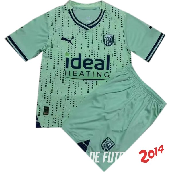 Camiseta Del Conjunto Completo West Brom Ninos Segunda 2023/2024