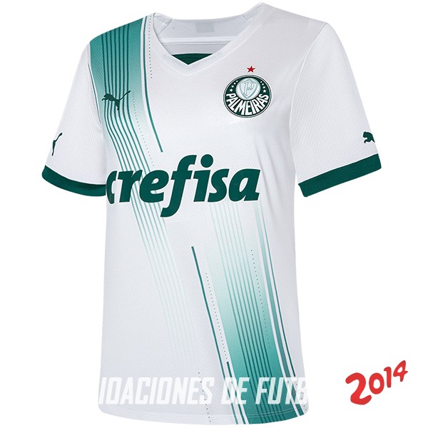 Camiseta Del SE Palmeiras Mujer Segunda 2023/2024