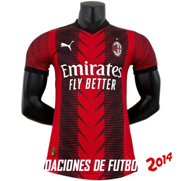 Tailandia Camiseta Del AC Milan Primera Jugadores 2023/2024