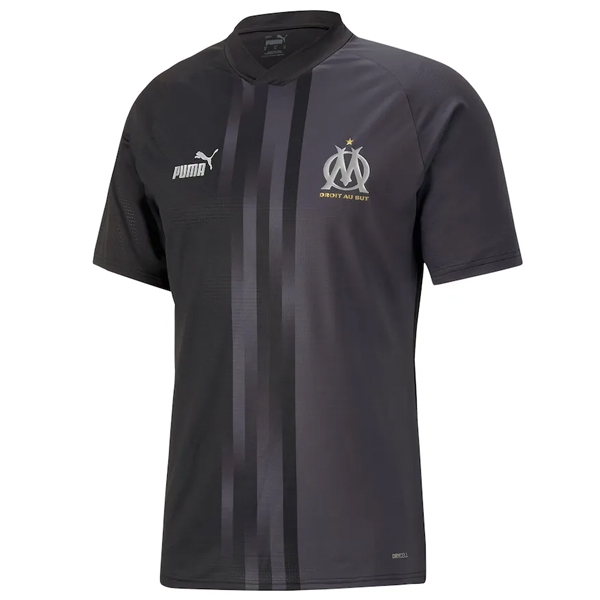 Tailandia Camiseta Del Marsella Previo-al-partido Negro 2023/2024