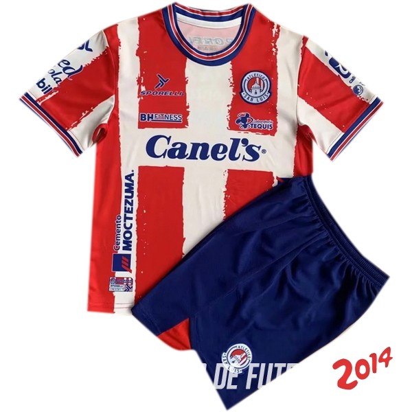 Camiseta Del Conjunto Completo Atletico San Luis Nino Primera 2022/2023