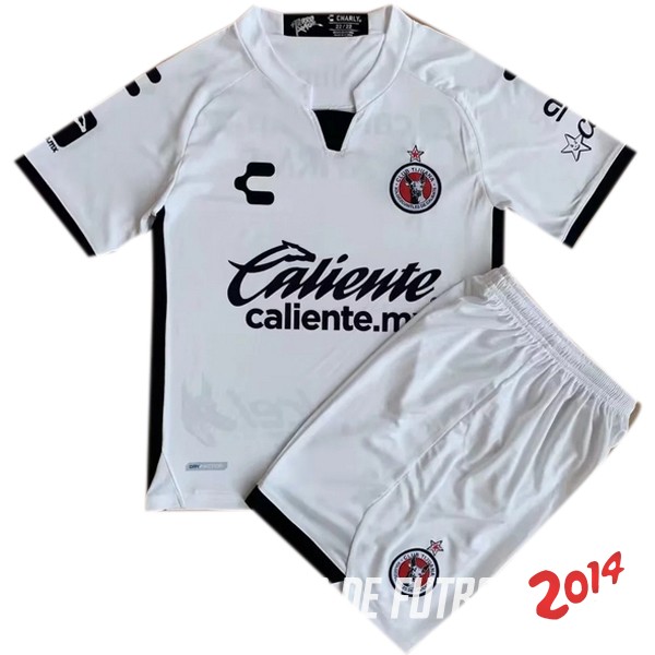 Camiseta Del Conjunto Completo Club Tijuana Nino Segunda 2022/2023