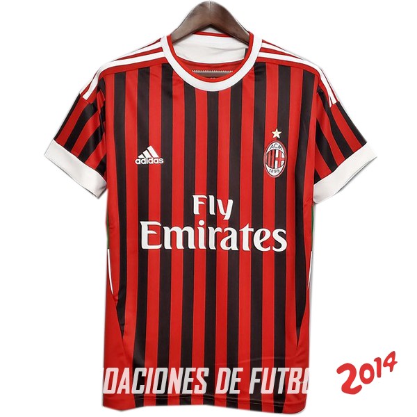Retro Camiseta De AC Milan Primera 2011/2012